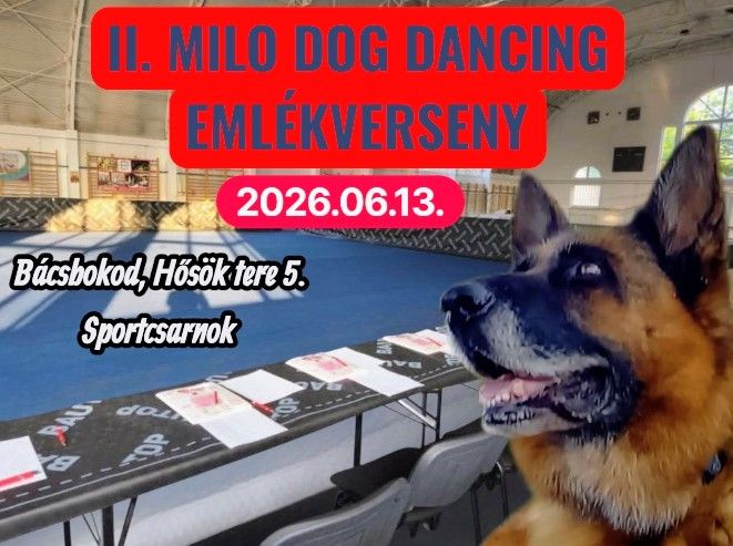 II. Milo Dog Dancing Emlékverseny
